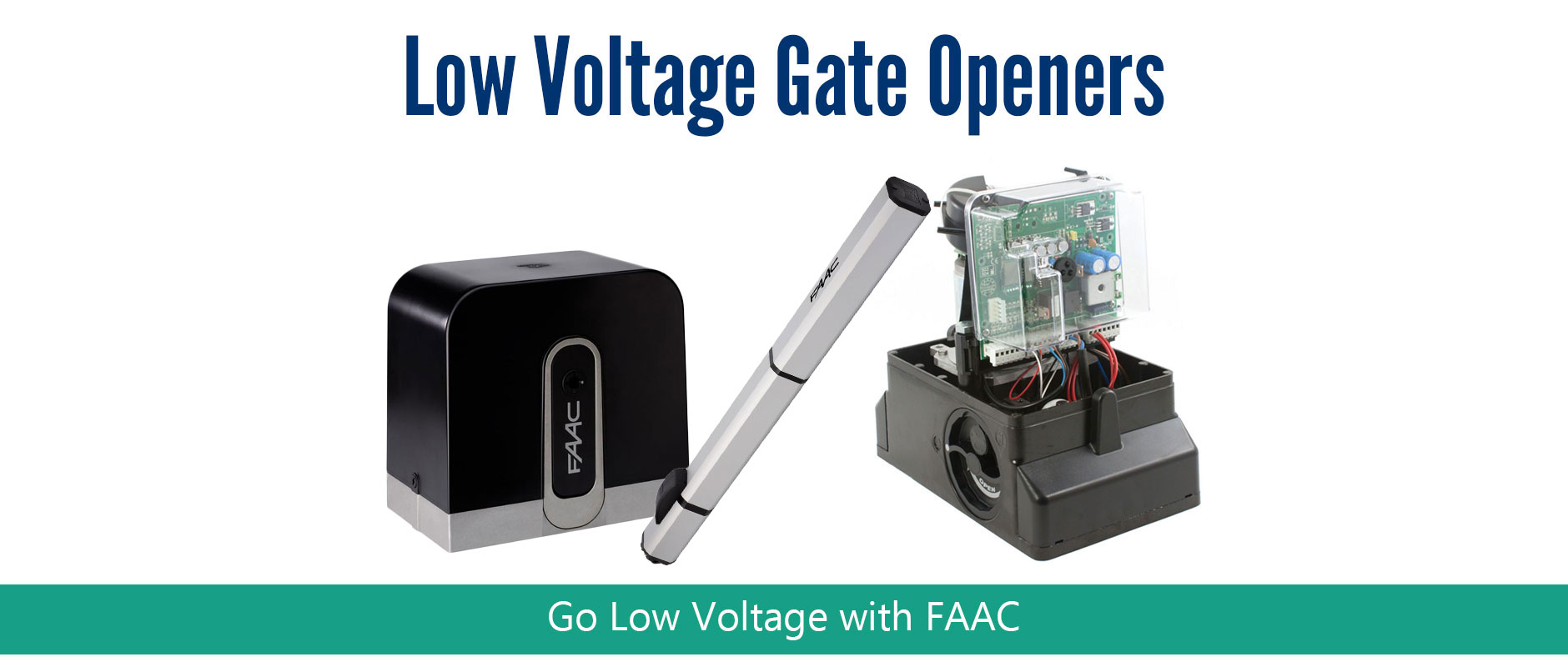 FAAC Gate Openers & Access Controls Fast Gate Openers